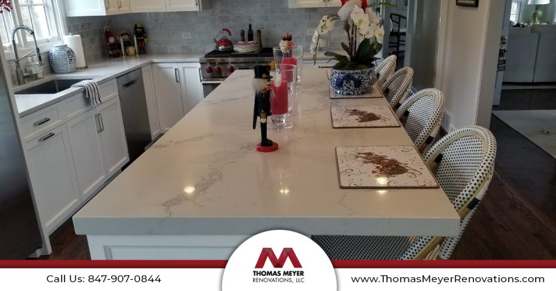 Kitchen Island with Seating - Thomas Meyer Renovations